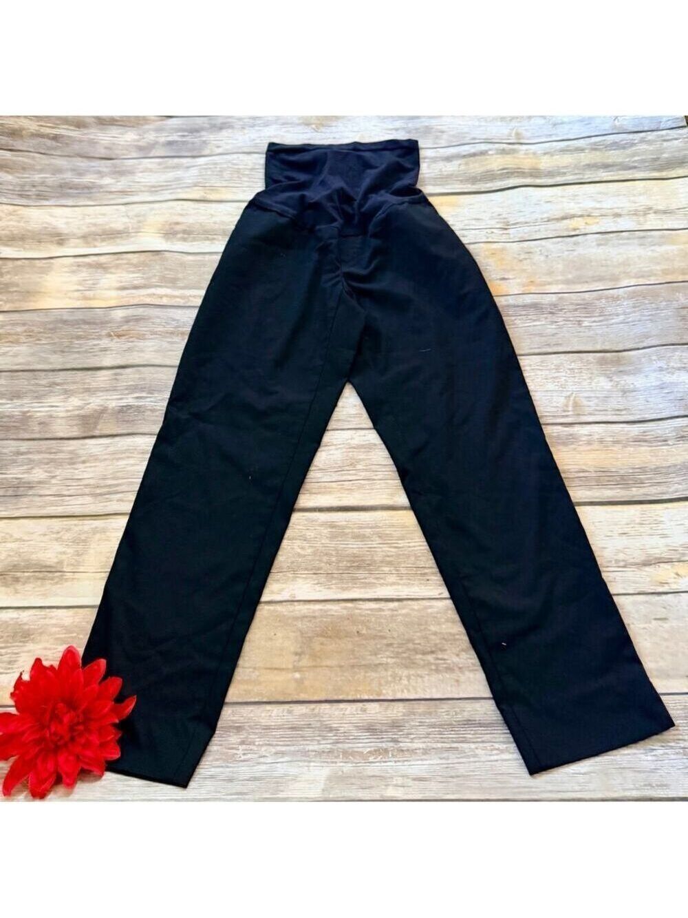 PEA IN A POD BLACK CROP PANT-SMALL
